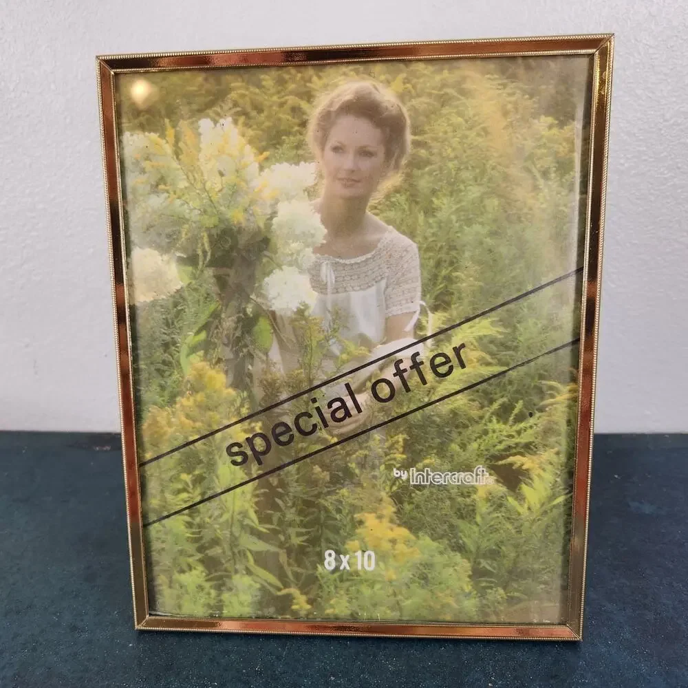 VTG Intercraft Brass Photo Frame 8